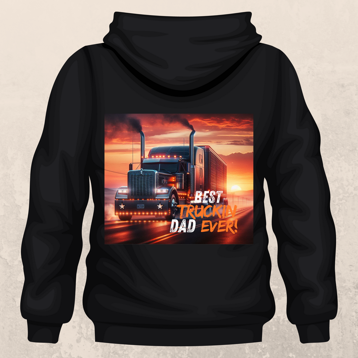 Best Trucking Dad Ever Hoodie