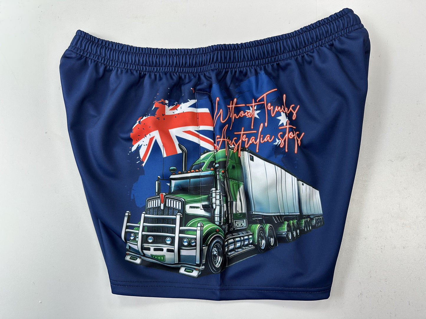 Truckie Shorts - Without Trucks Australia Stops (PRE ORDER)