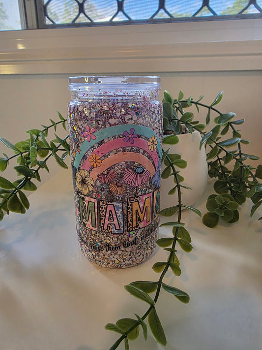 16oz Acrylic Snowglobe - MAMA
