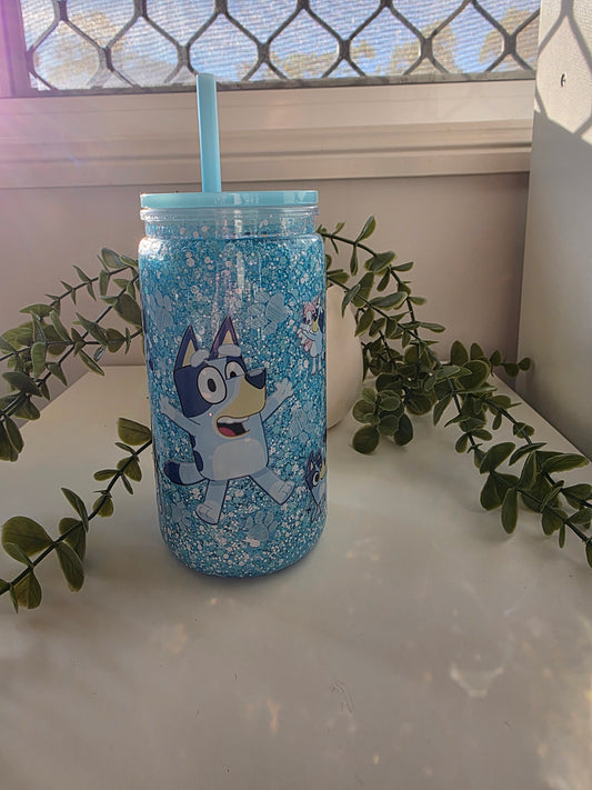 16oz Snowglobe - Bluey