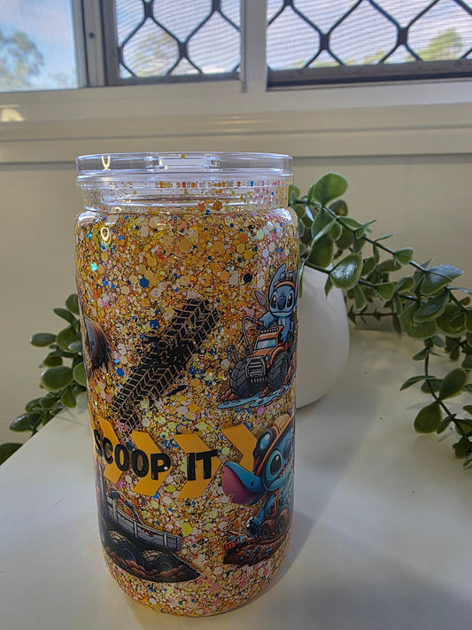 16oz Snowglobe Acrylic - Dig It
