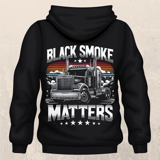 Black Smoke Matters Hoodie