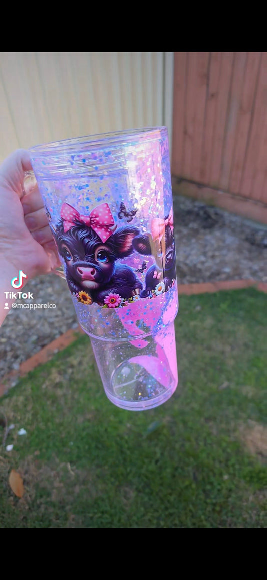 40oz Highland Cow Lava Cup