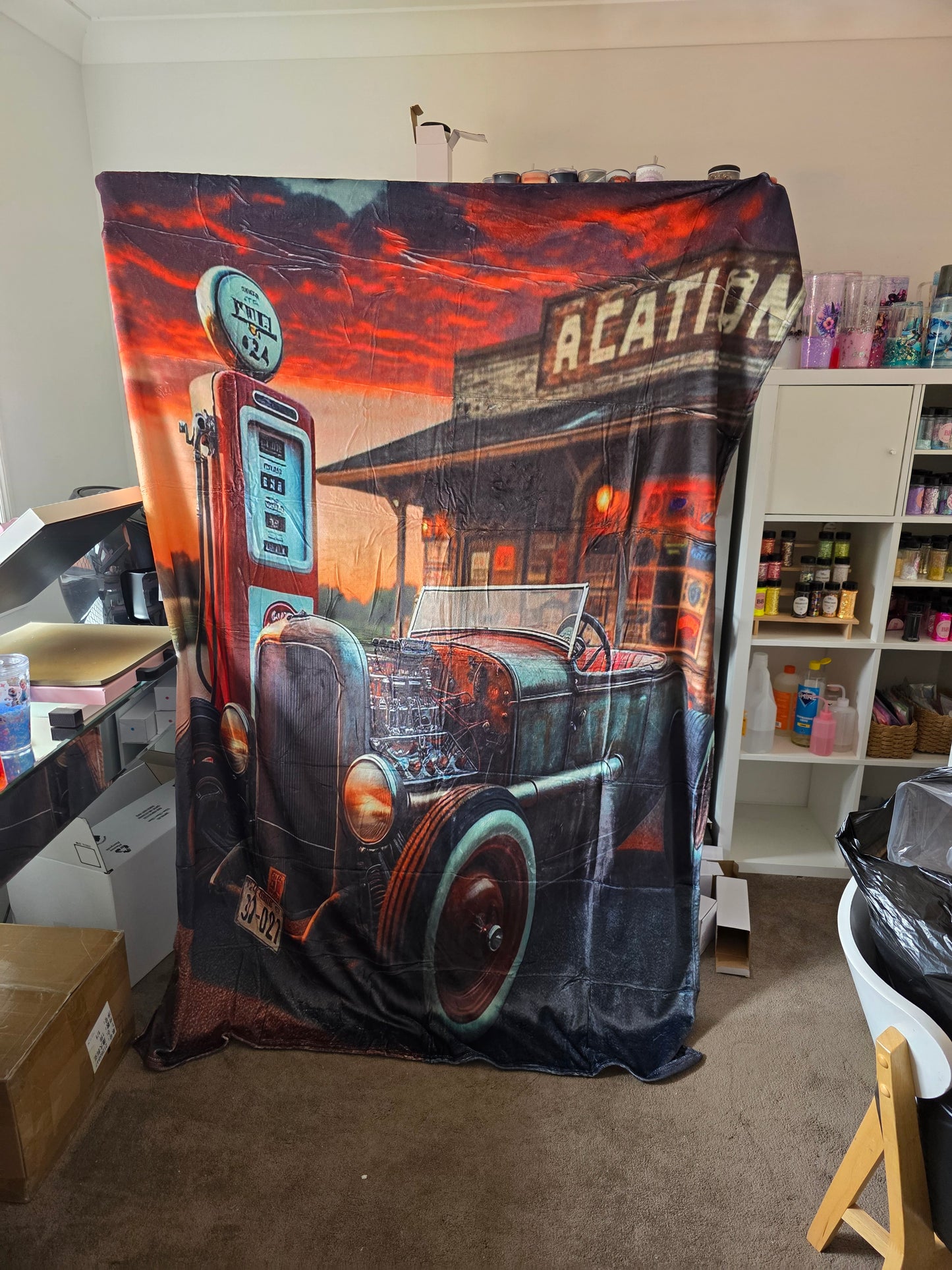 Hot Rod Blanket