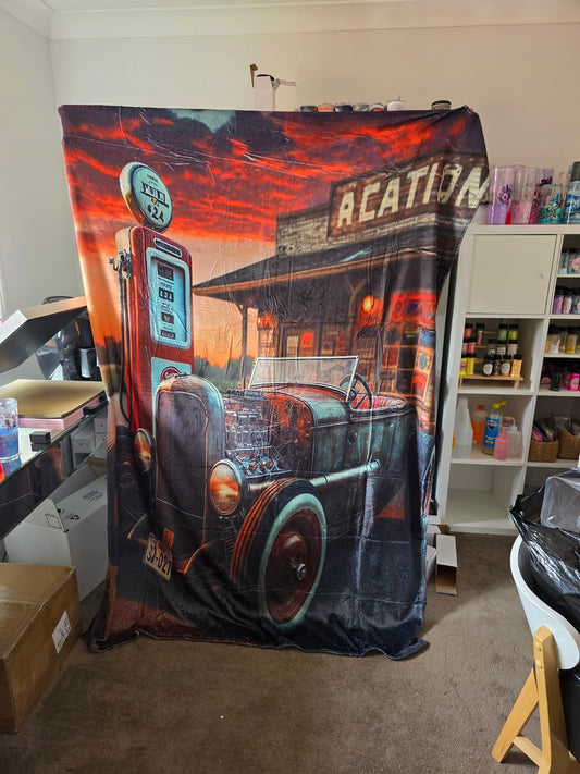 Hot Rod Blanket