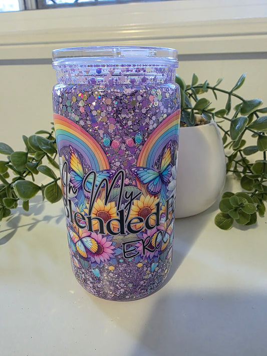 16oz Acrylic Snowglobe - Blended Family Era