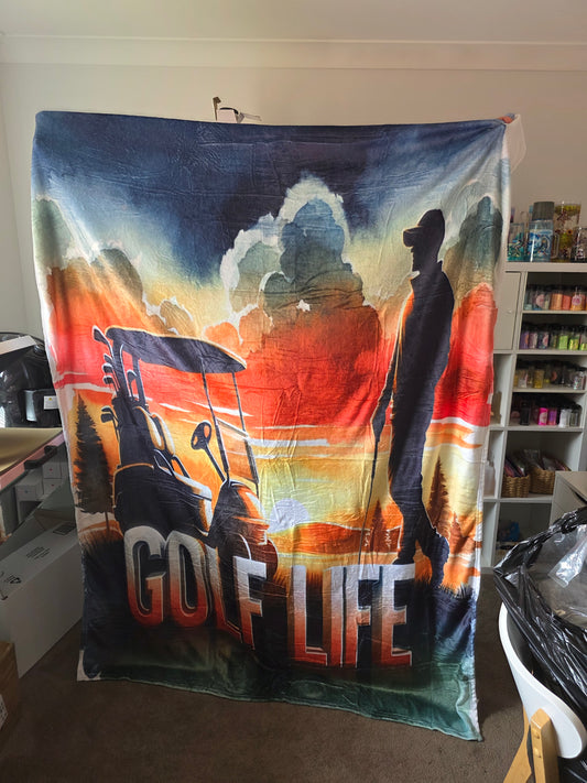 Golf Life Blanket