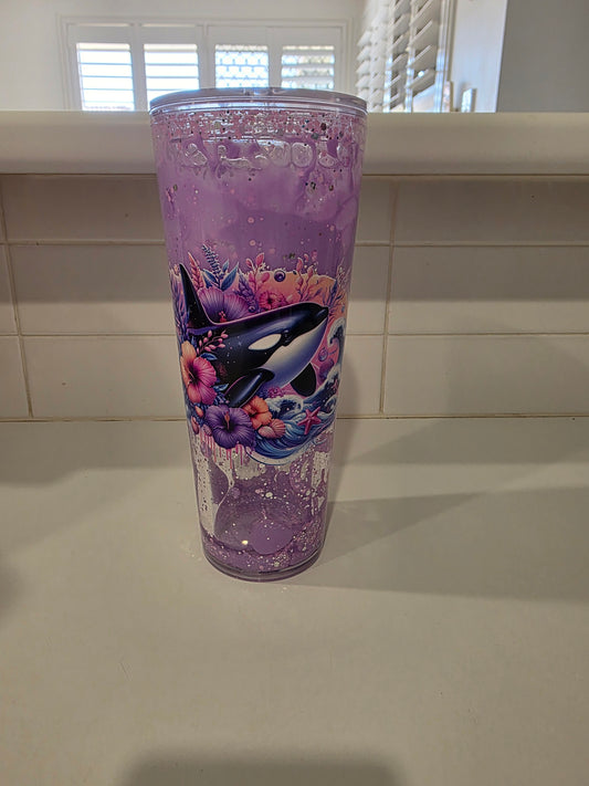 20oz Orca Whale Lava Cup